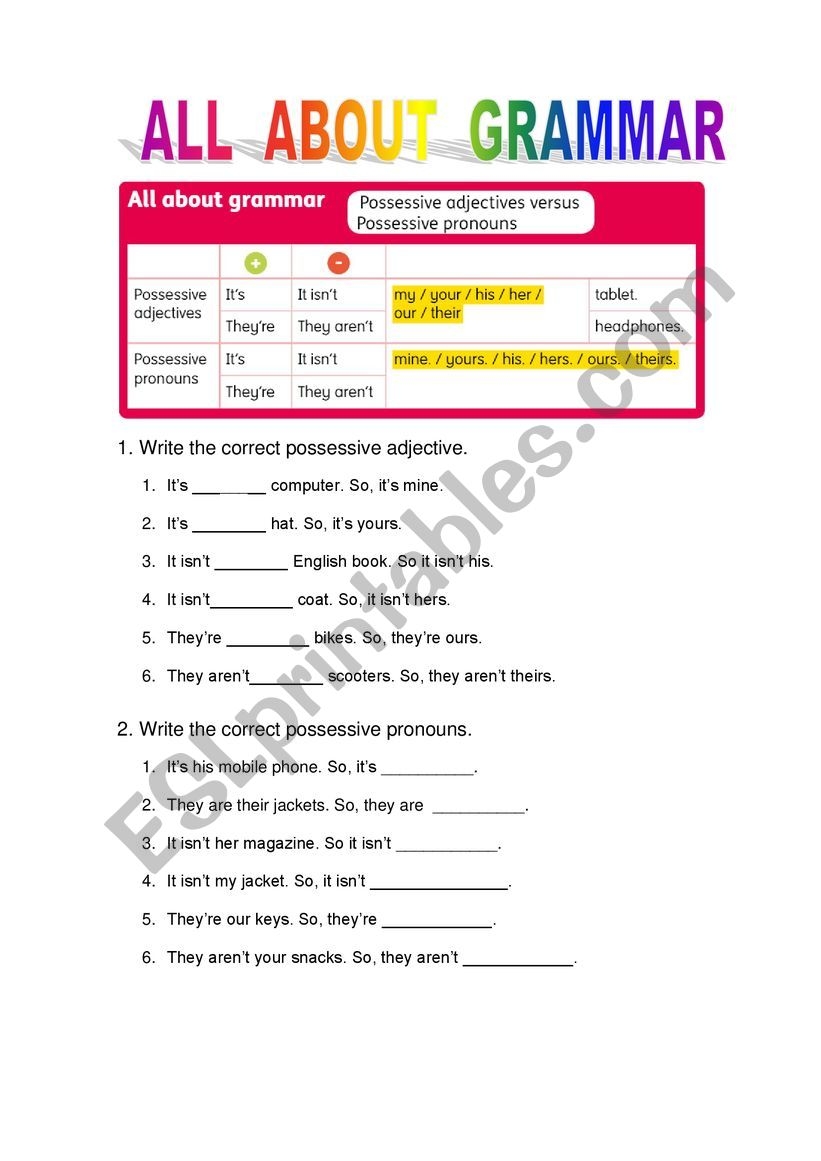 6th Grade Language Arts Grammar Worksheets 6th Grade Language Arts Grammar Worksheets