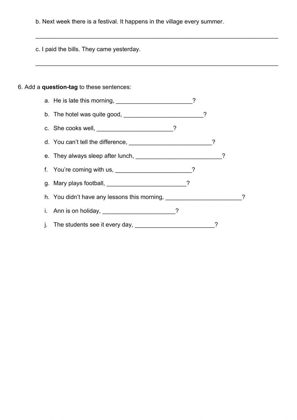 Grammar 7th Grade LiveWorksheets 264952 Grammar 7th Grade LiveWorksheets 264952