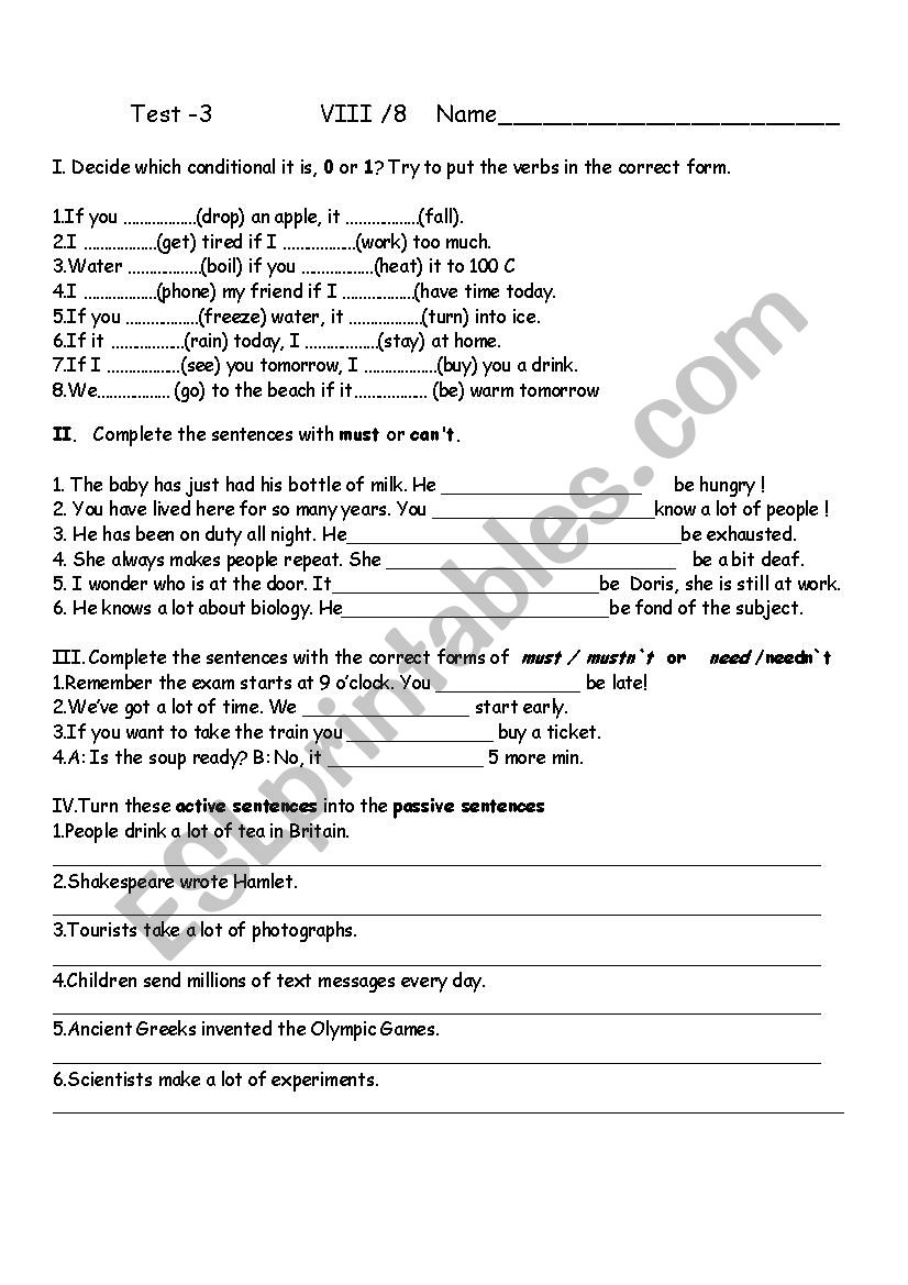 Comprehension With Grammar Worksheets