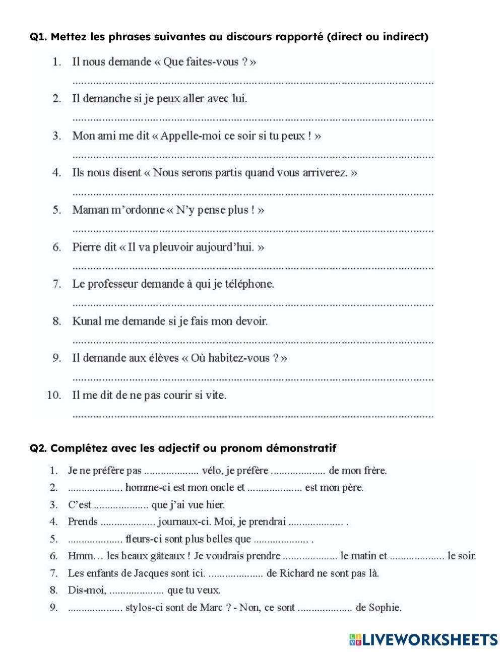Grammar Cbse Cl Free Interactive Worksheets 7530791