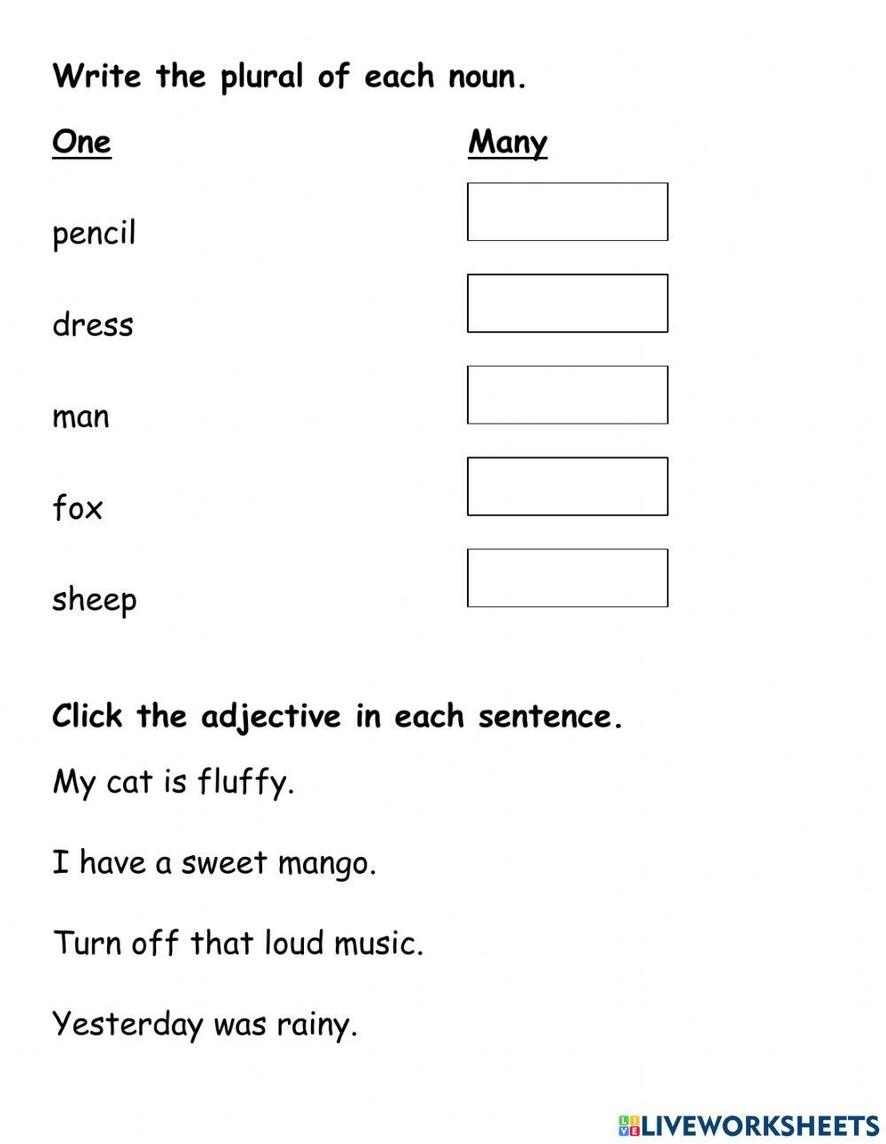 11 Grammar Worksheets 11 Grammar Worksheets