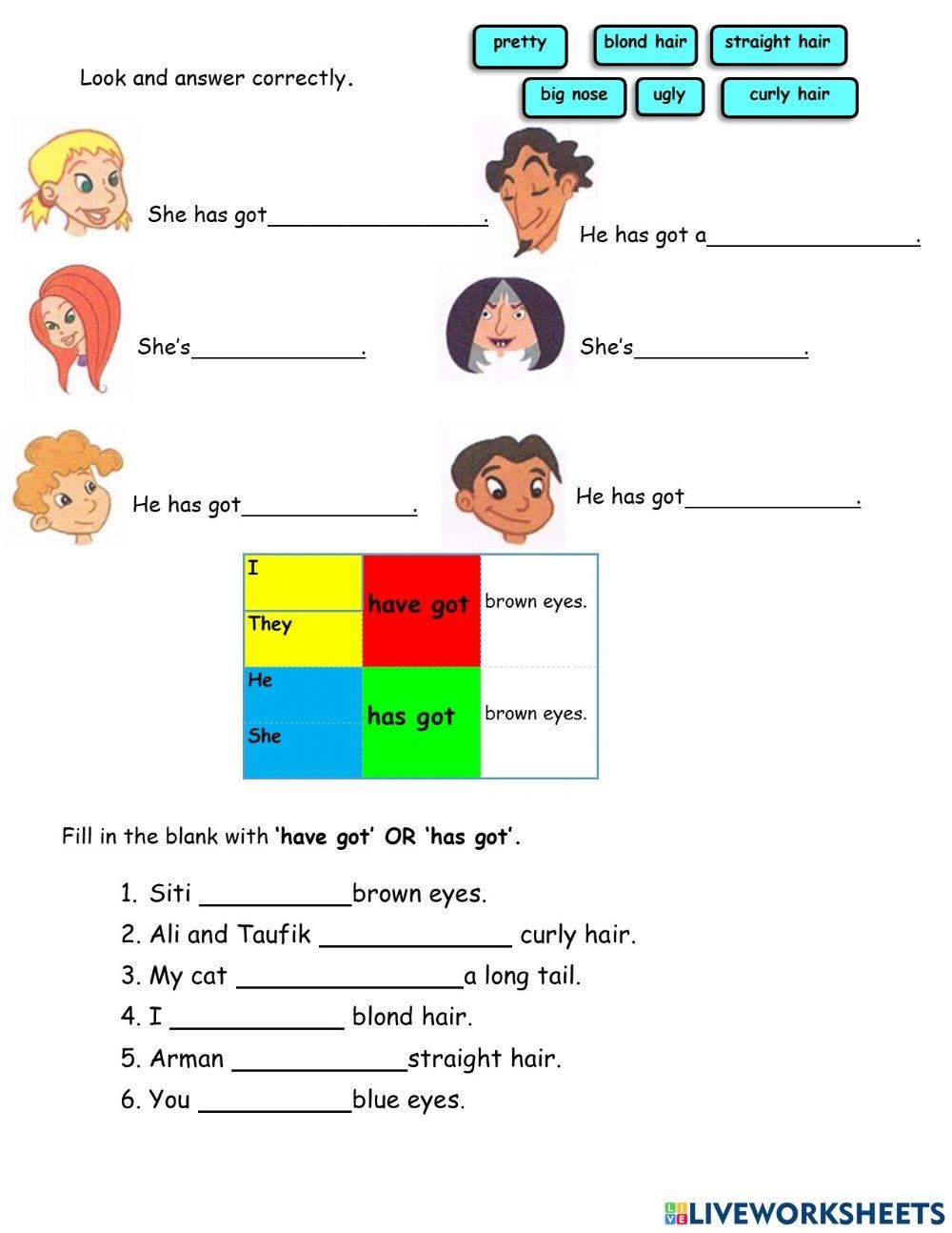 Grammar Free Interactive Worksheets 1355858