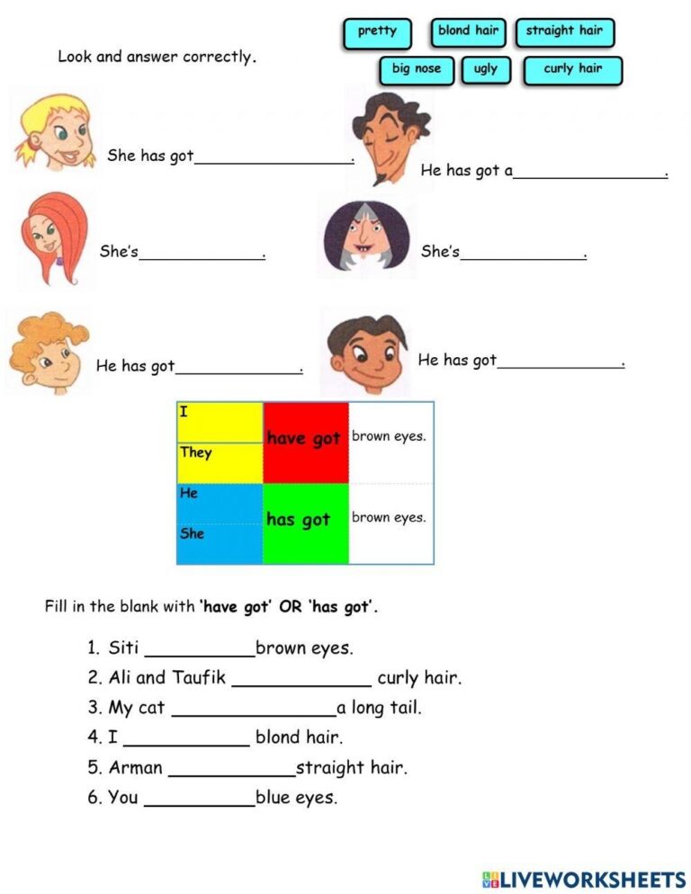 Grammar Free Interactive Worksheets 1355858