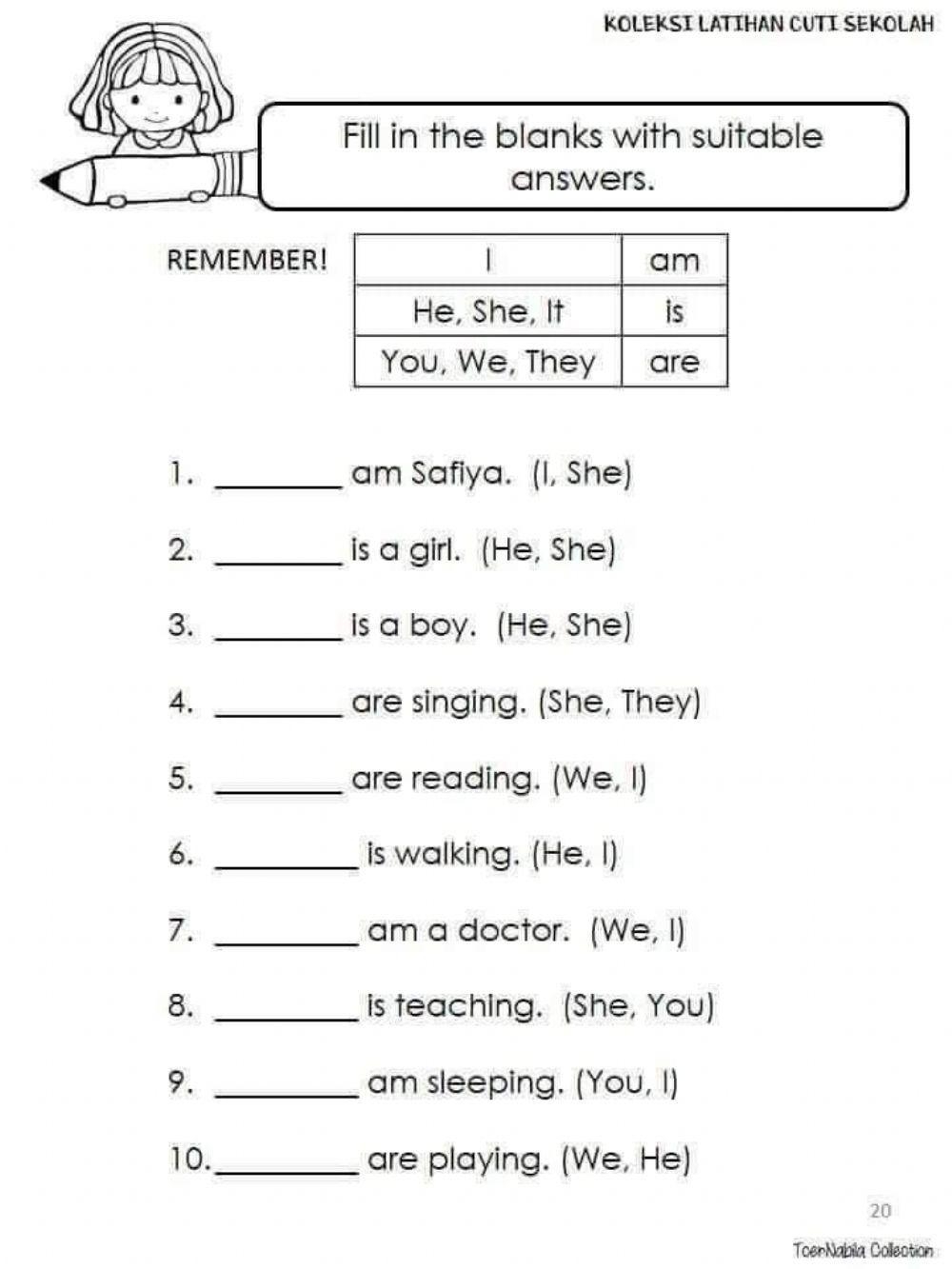 Grammar Live Worksheet