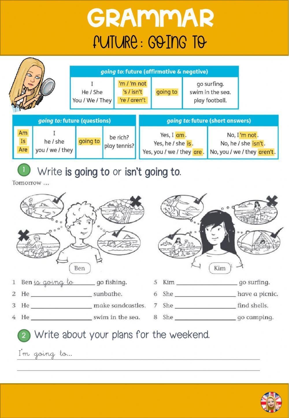 Grammar Going Free Interactive Worksheets 211121