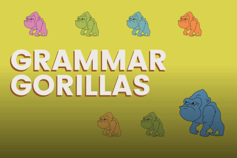 Grammar Gorillas A Game On Funbrain