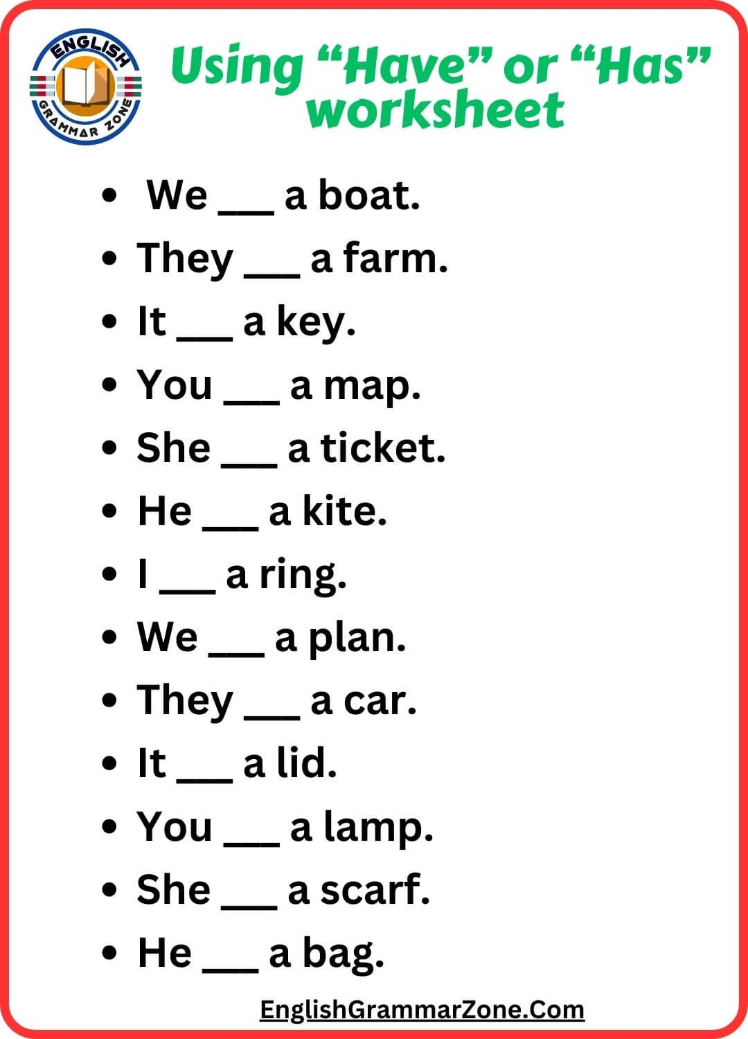 Grammar And Usage Worksheets Grammar And Usage Worksheets
