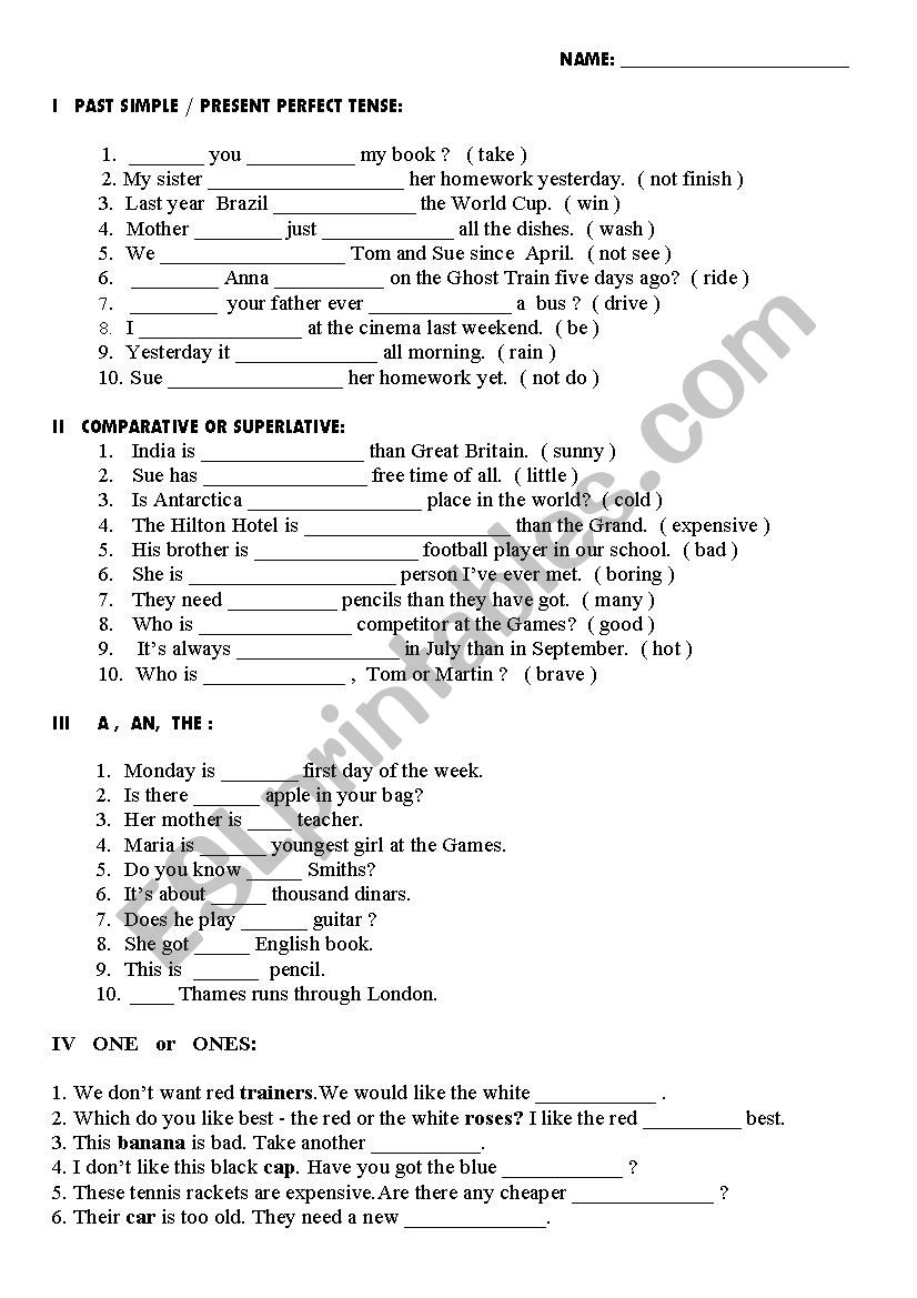Cbse 7th Grade English Grammar Worksheets