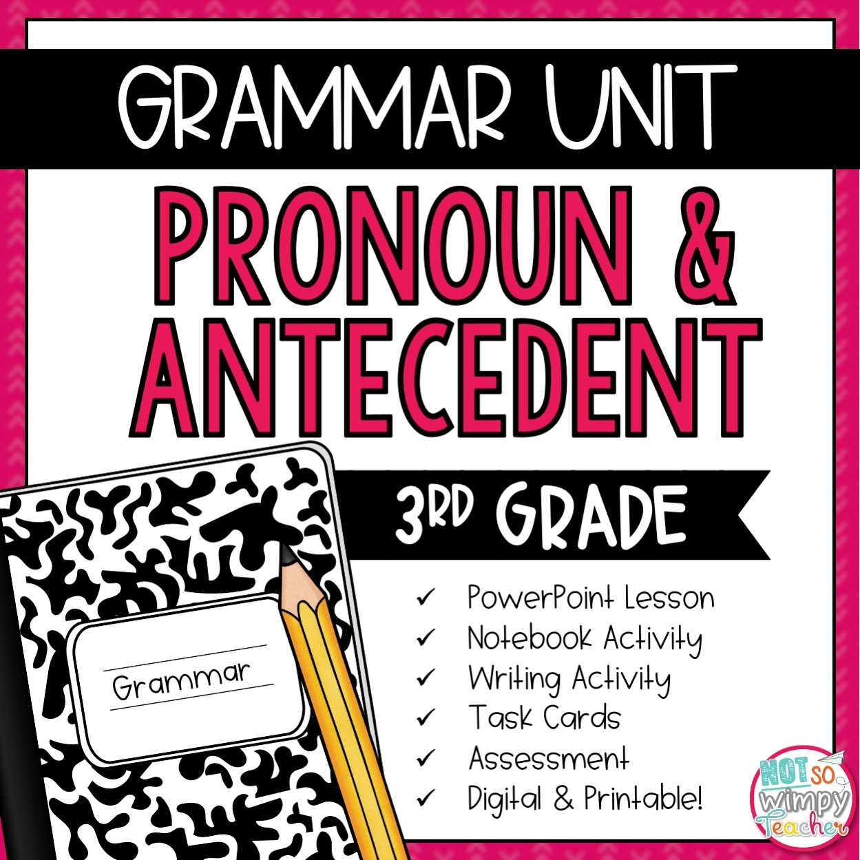 3rd Grade Writing Grammar Worksheets