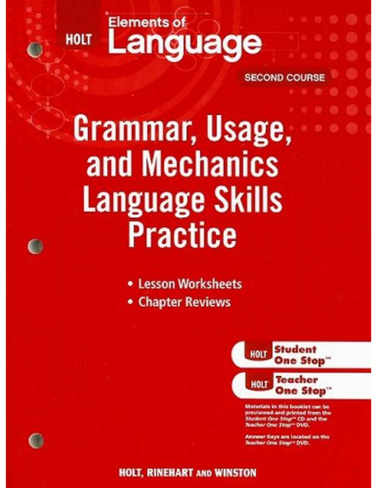 Grammar Usage Mechanics Language Skills Practice