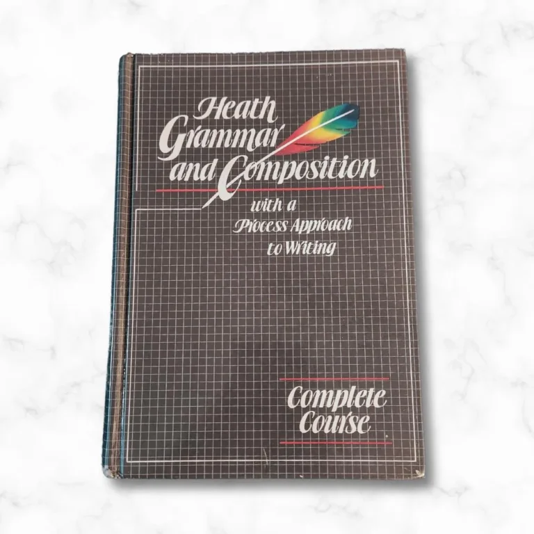 Heath Grammar And Composition With A Process Approach To Writing By Carol Ann Bergman And J A Senn 1988 Vintage English Grammar Book Etsy