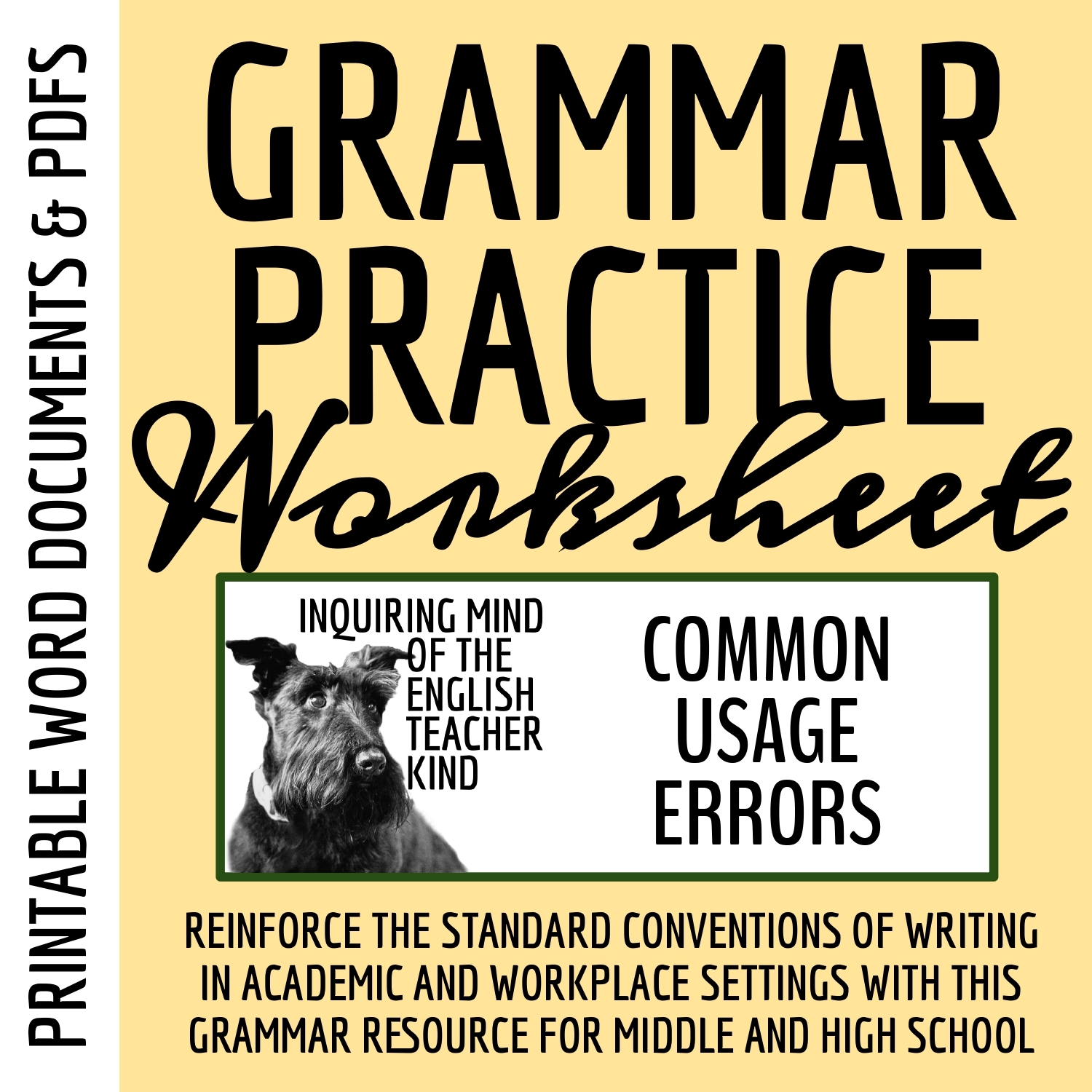 High School Grammar Practice Worksheet On Word Usage Errors Made By Teachers High School Grammar Practice Worksheet On Word Usage Errors Made By Teachers
