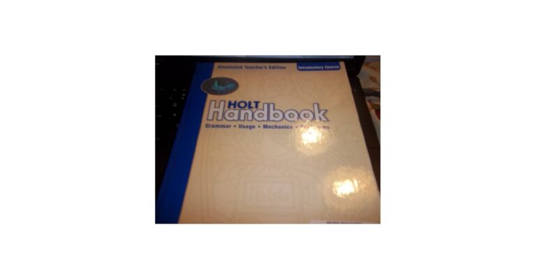 Holt Handbook Grade 6 Grammar Usage Mechanics And Sentences Annotated Teacher s Edition Holt Rinehart And Winston Inc 9780030661334 Amazon Books