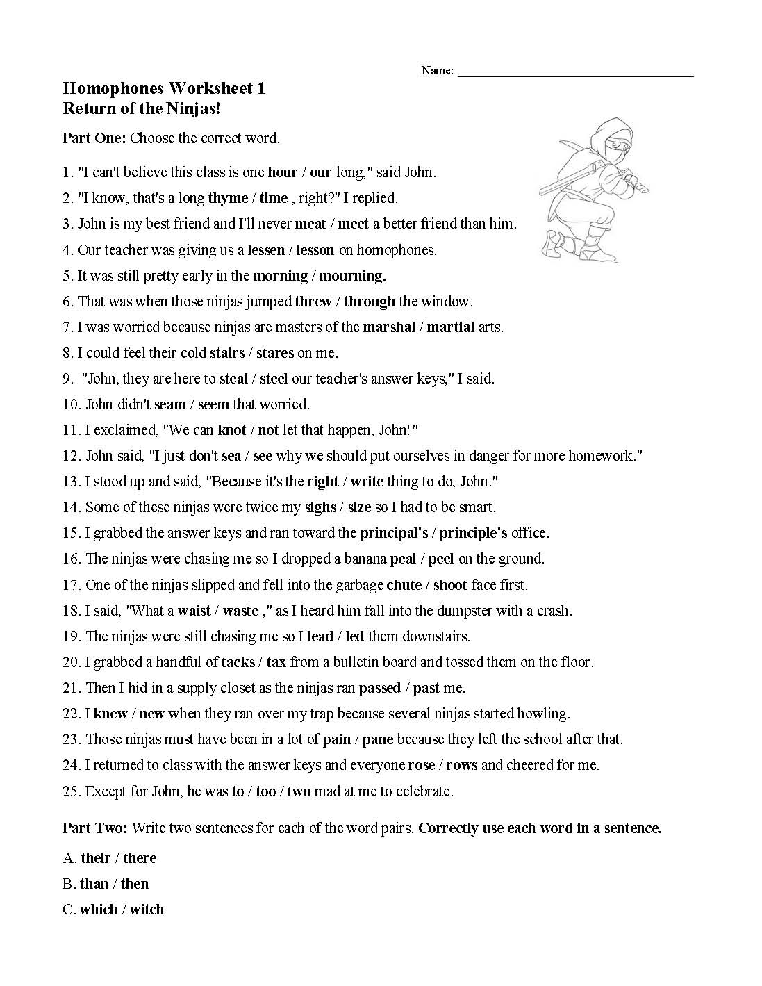 Common Core Grammar Worksheets High School