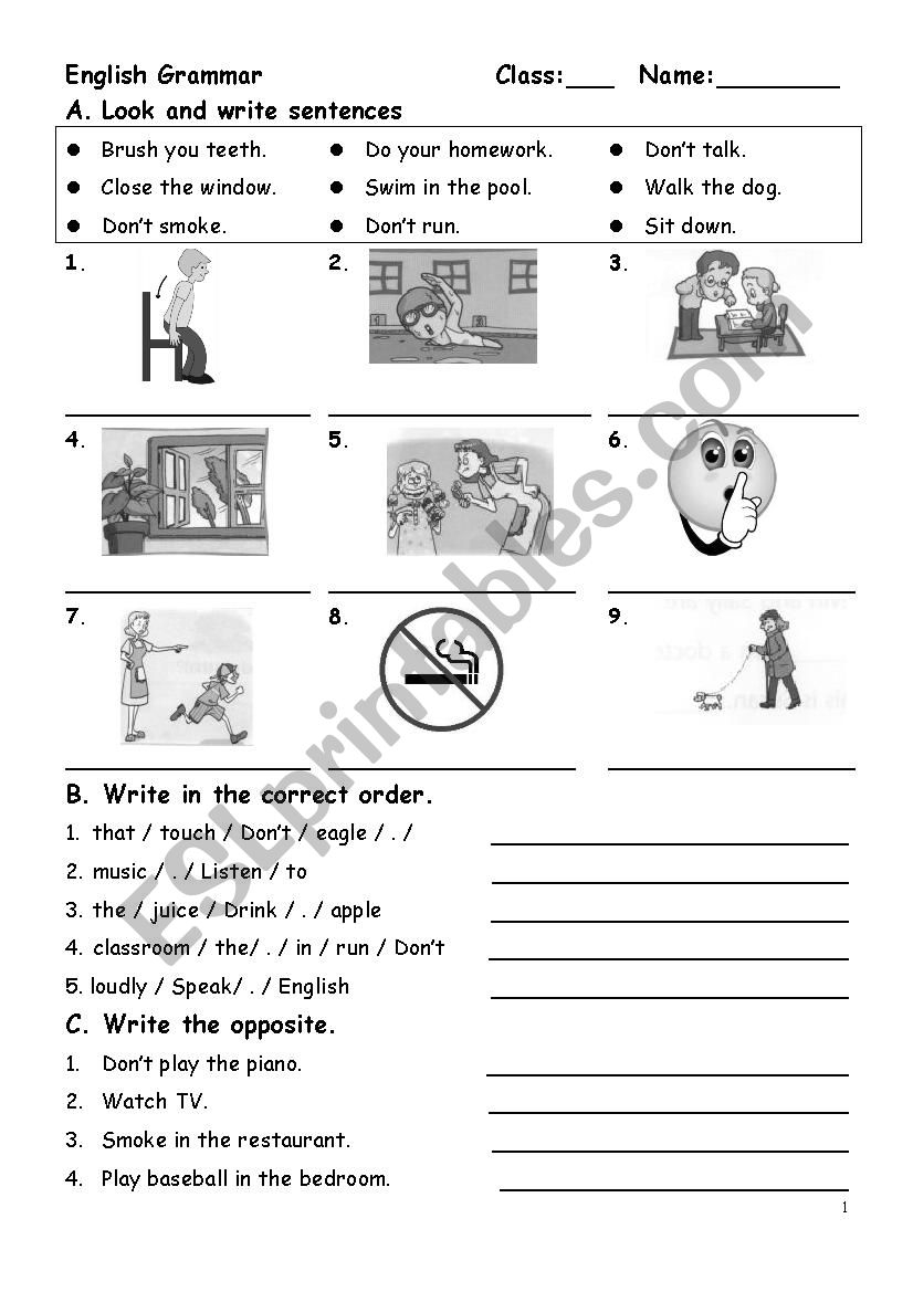 How To Use Imperative Sentences ESL Worksheet By Pirate0723 How To Use Imperative Sentences ESL Worksheet By Pirate0723