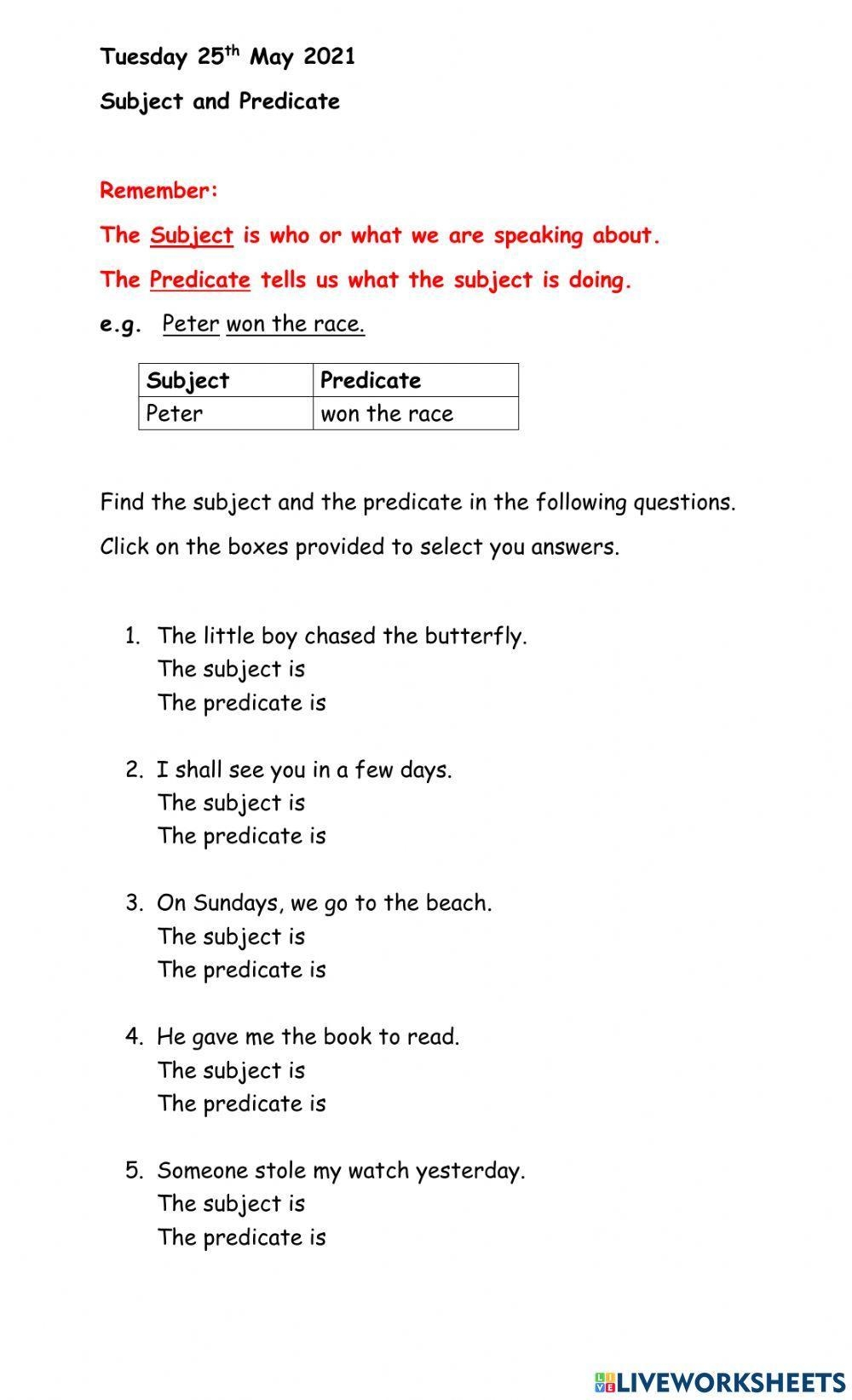 Identifying Sub Free Interactive Worksheets 1508427 Identifying Sub Free Interactive Worksheets 1508427