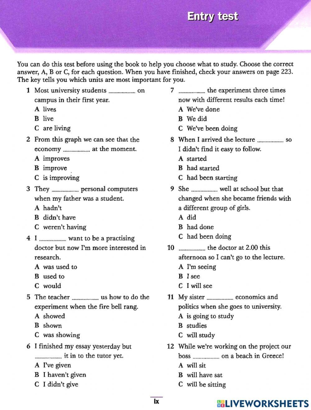 IELTS Grammar Free Interactive Worksheets 5242033 IELTS Grammar Free Interactive Worksheets 5242033