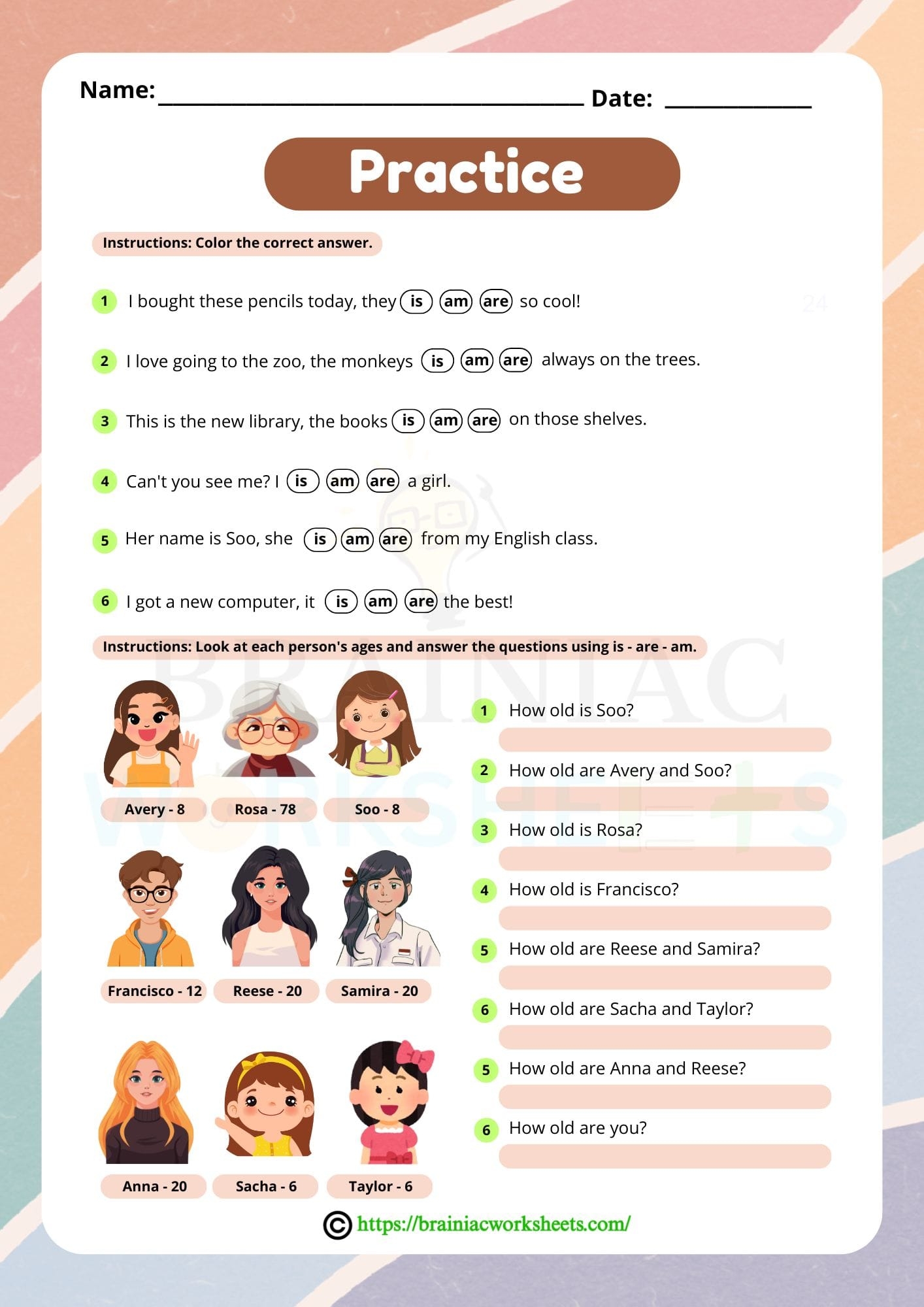 English Grammar 4th Class Worksheet English Grammar 4th Class Worksheet