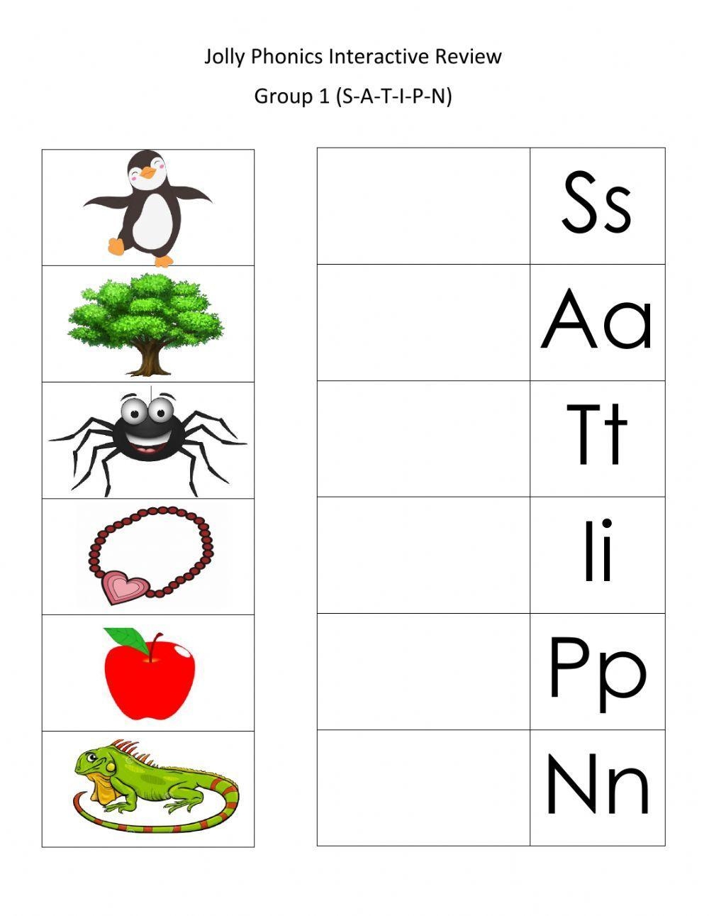Jolly Phonics 1 Free Interactive Worksheets 211454