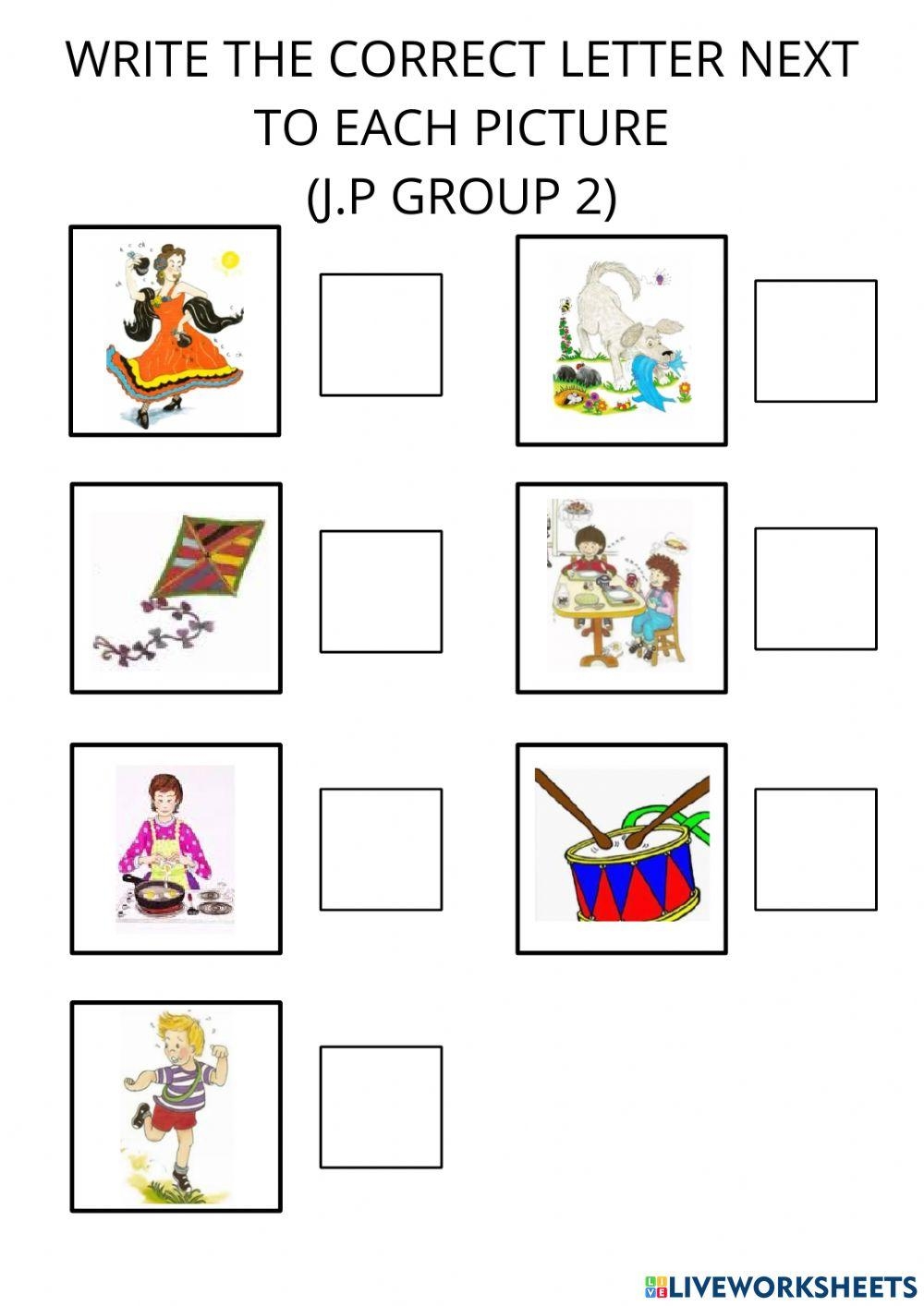 Jolly Phonics G Free Interactive Worksheets 1092282
