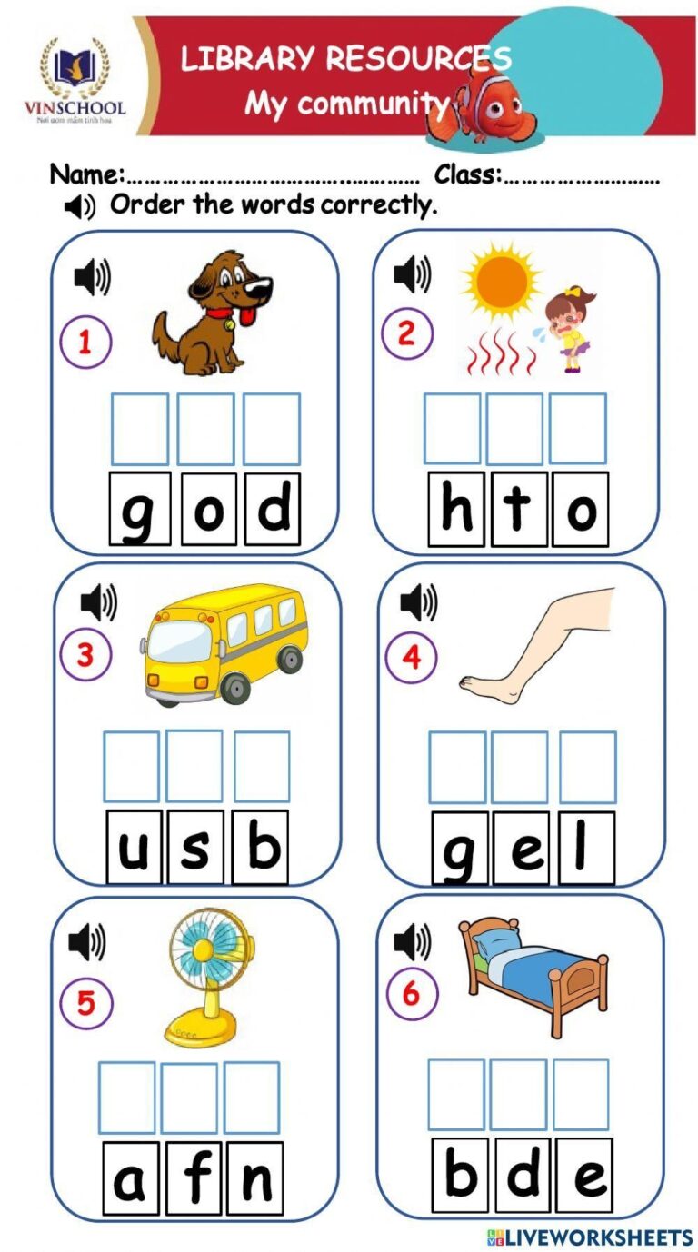 Jolly Phonics G Free Interactive Worksheets 1604898