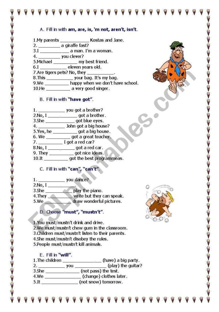 JUNIOR GRAMMAR TEST ESL Worksheet By LILIAAMALIA