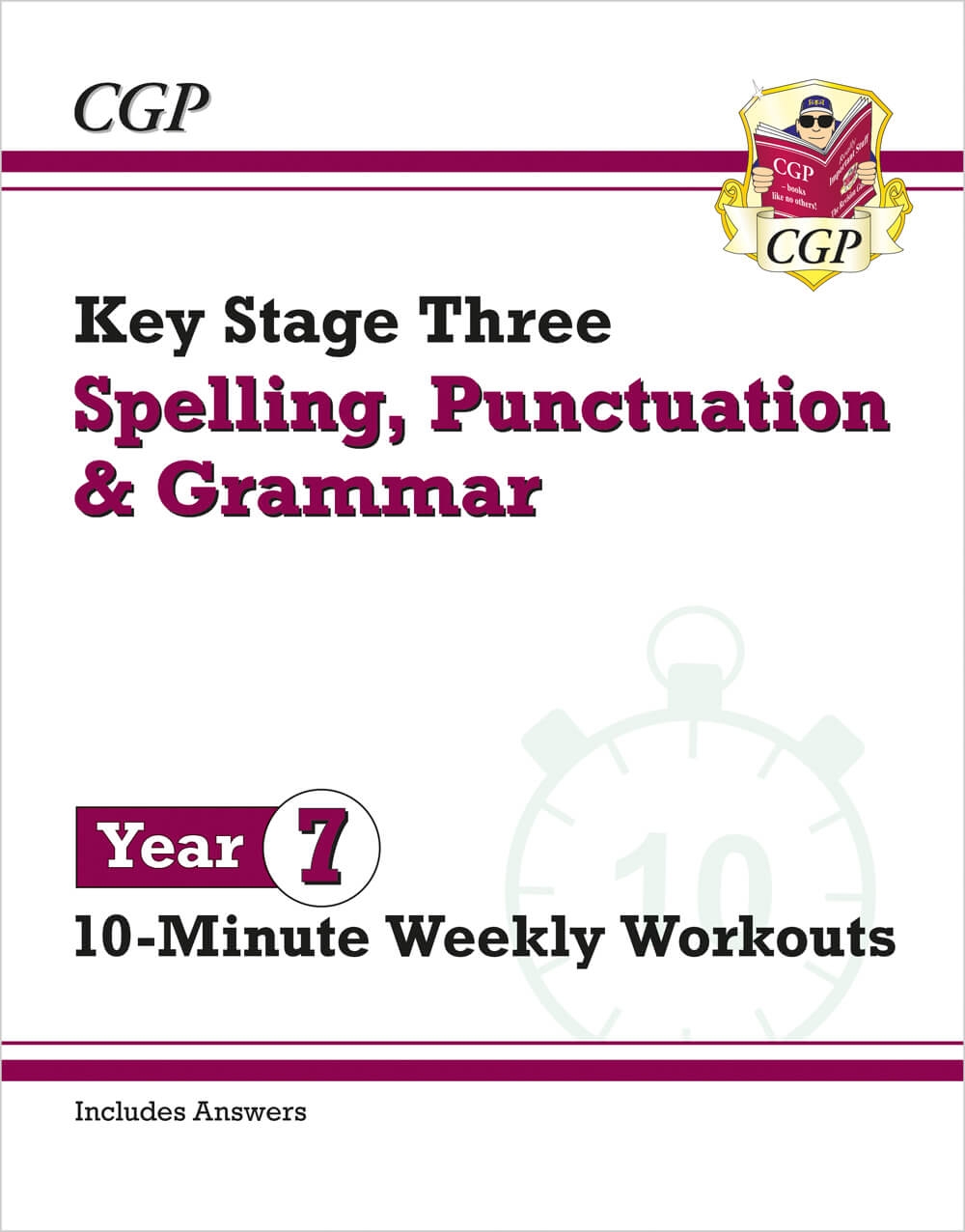 KS3 Year 7 Spelling Punctuation And Grammar 10 Minute Weekly Workouts CGP Books KS3 Year 7 Spelling Punctuation And Grammar 10 Minute Weekly Workouts CGP Books