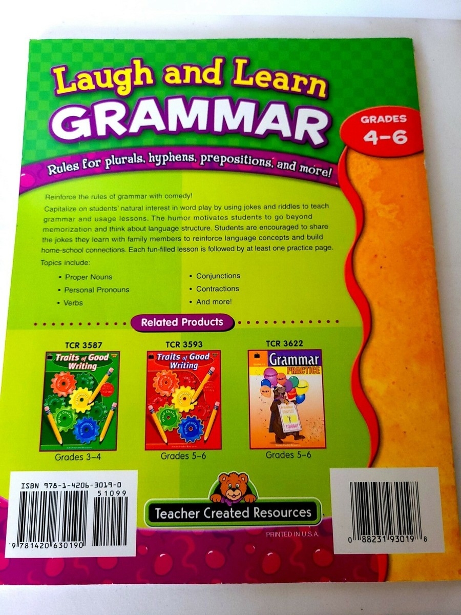 Laugh And Learn Grammar Worksheets