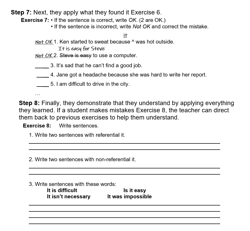 Learning Grammar Inductively No Teacher Talk Common Sense Teaching ESL Learning Grammar Inductively No Teacher Talk Common Sense Teaching ESL