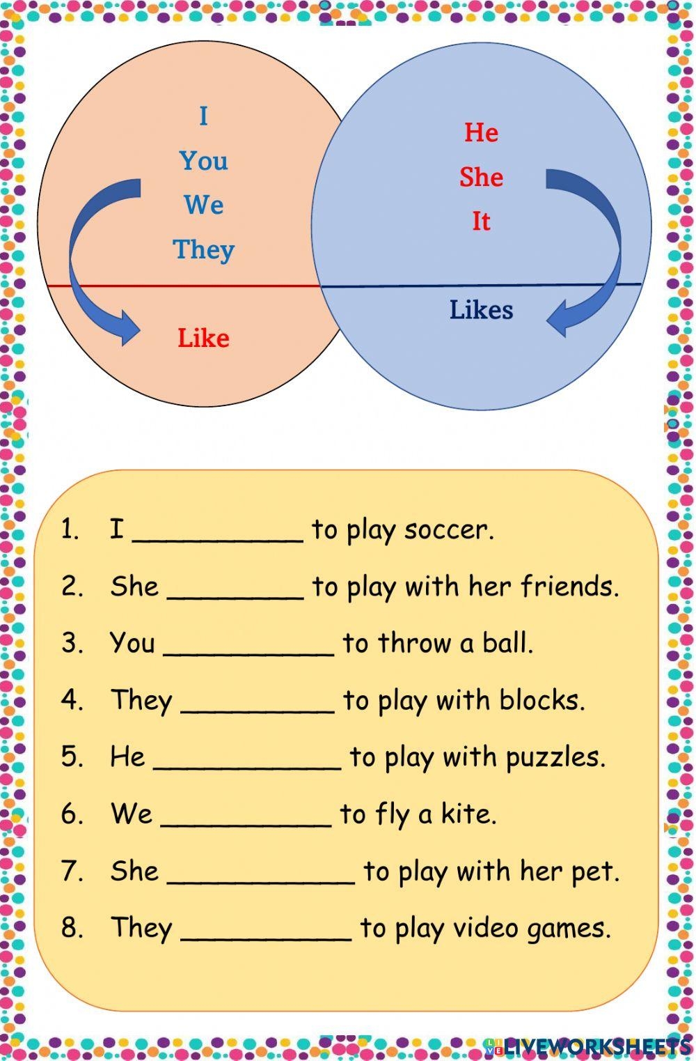 Like In 3rd Per Free Interactive Worksheets 2188724