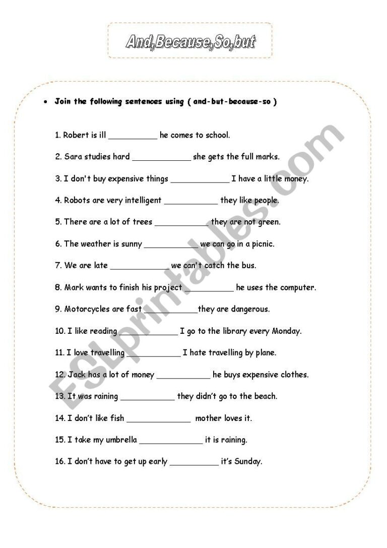 Linkers ESL Worksheet By Unforgiven