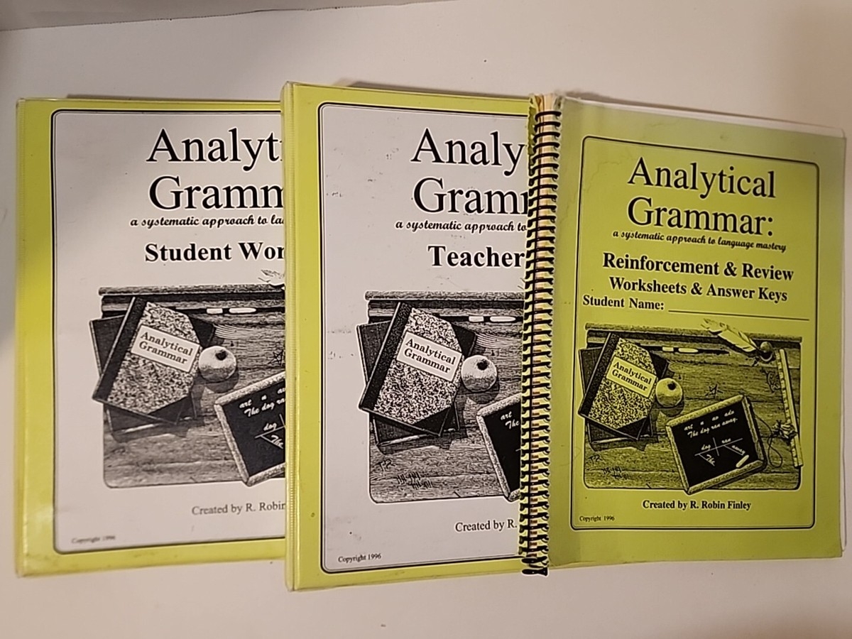 Analytical Grammar Worksheets