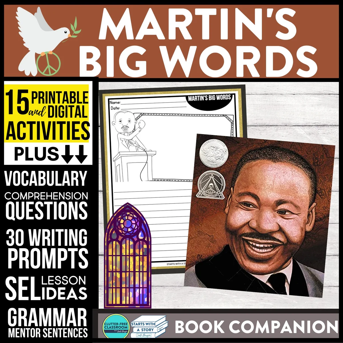 MARTIN S BIG WORDS Activities And Lesson Plan Ideas Clutter Free Classroom Store