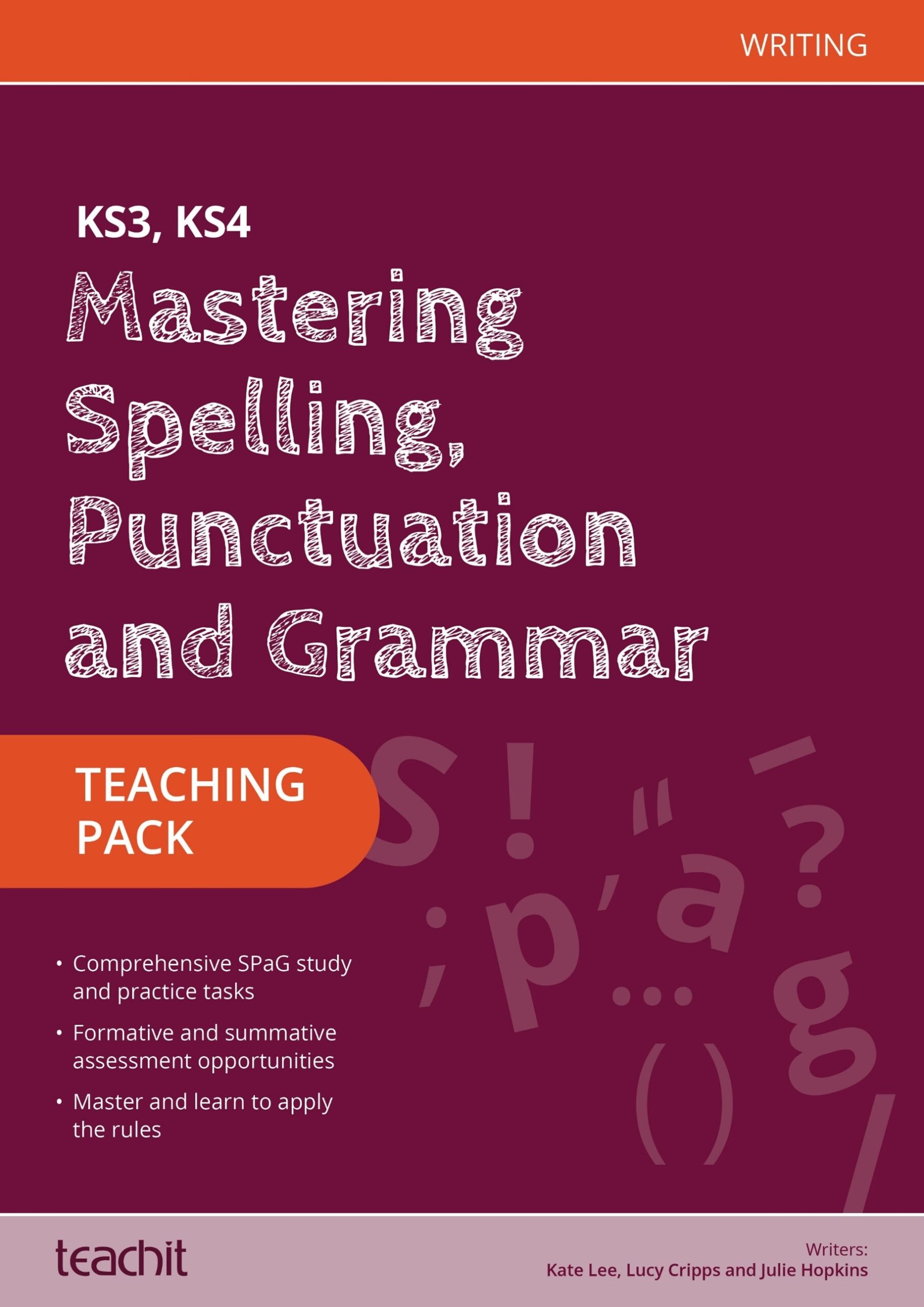 Mastering Spelling Punctuation And Grammar KS3 KS4 Teachit Mastering Spelling Punctuation And Grammar KS3 KS4 Teachit