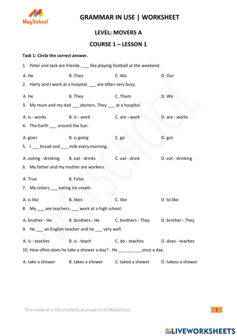 MaySchool Gra Free Interactive Worksheets 3749396