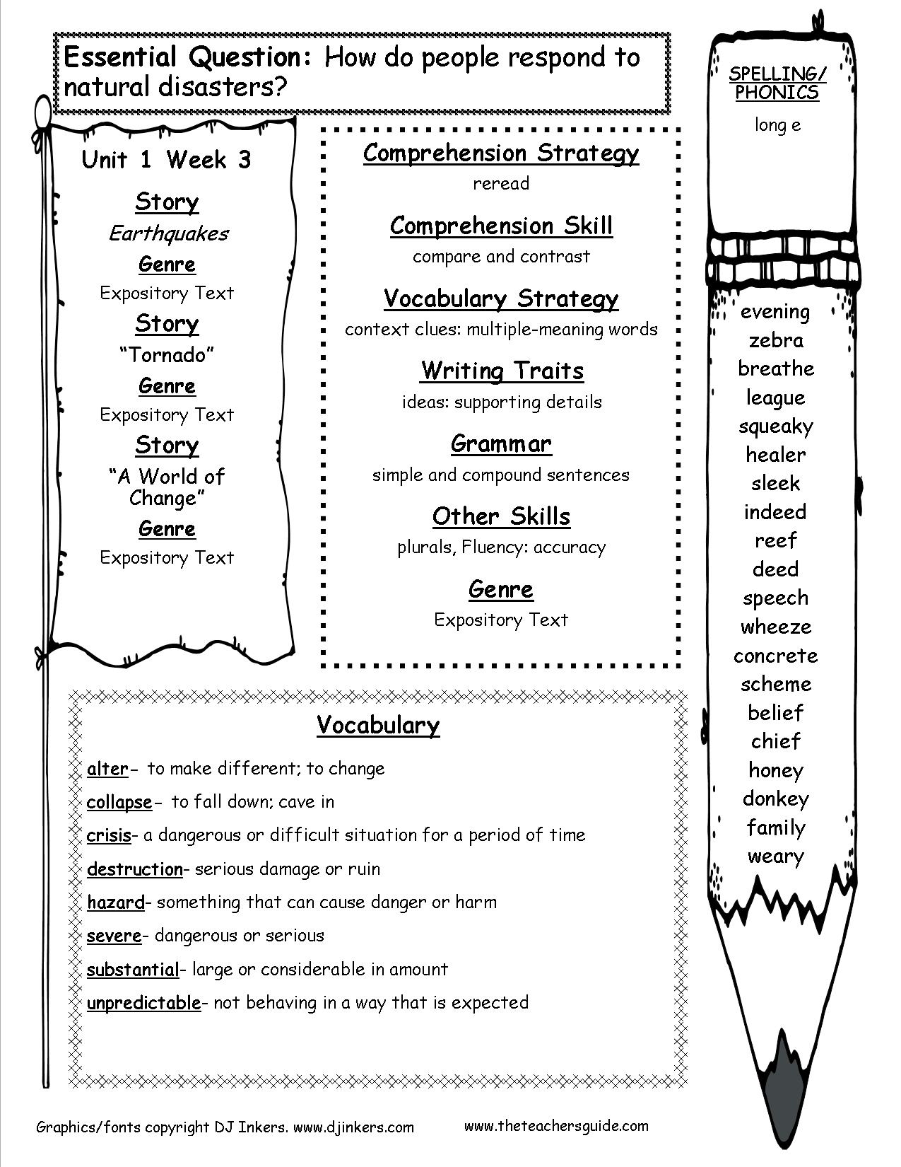 McGraw Hill Wonders Fourth Grade Resources And Printouts McGraw Hill Wonders Fourth Grade Resources And Printouts