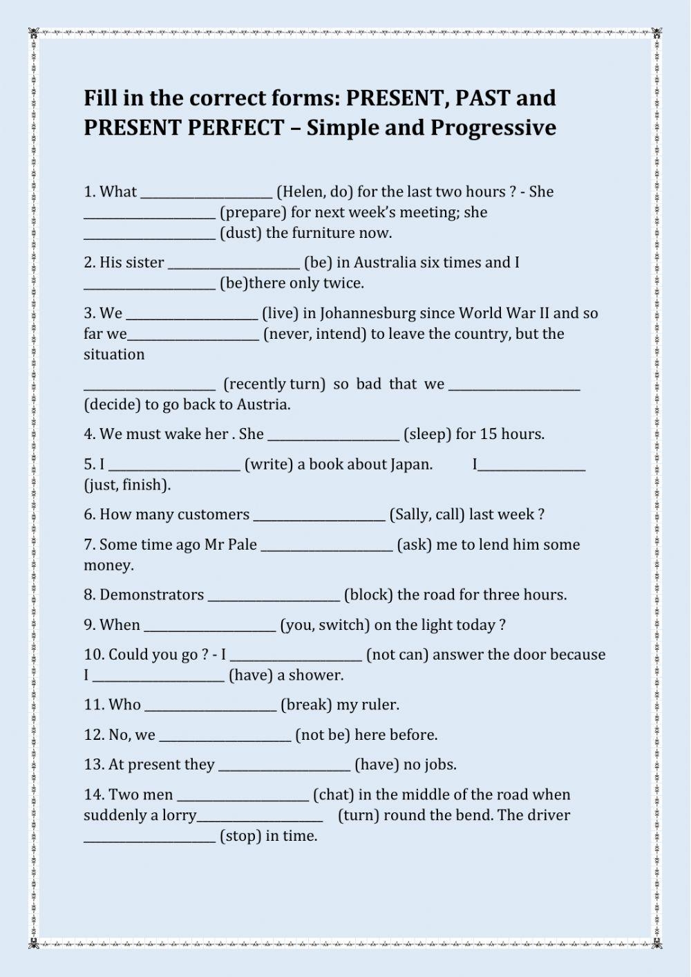 Weekly Grammar Worksheetmas Page 12