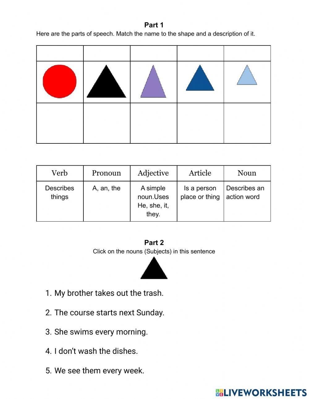 Montessori Gram Free Interactive Worksheets 1433659 Montessori Gram Free Interactive Worksheets 1433659