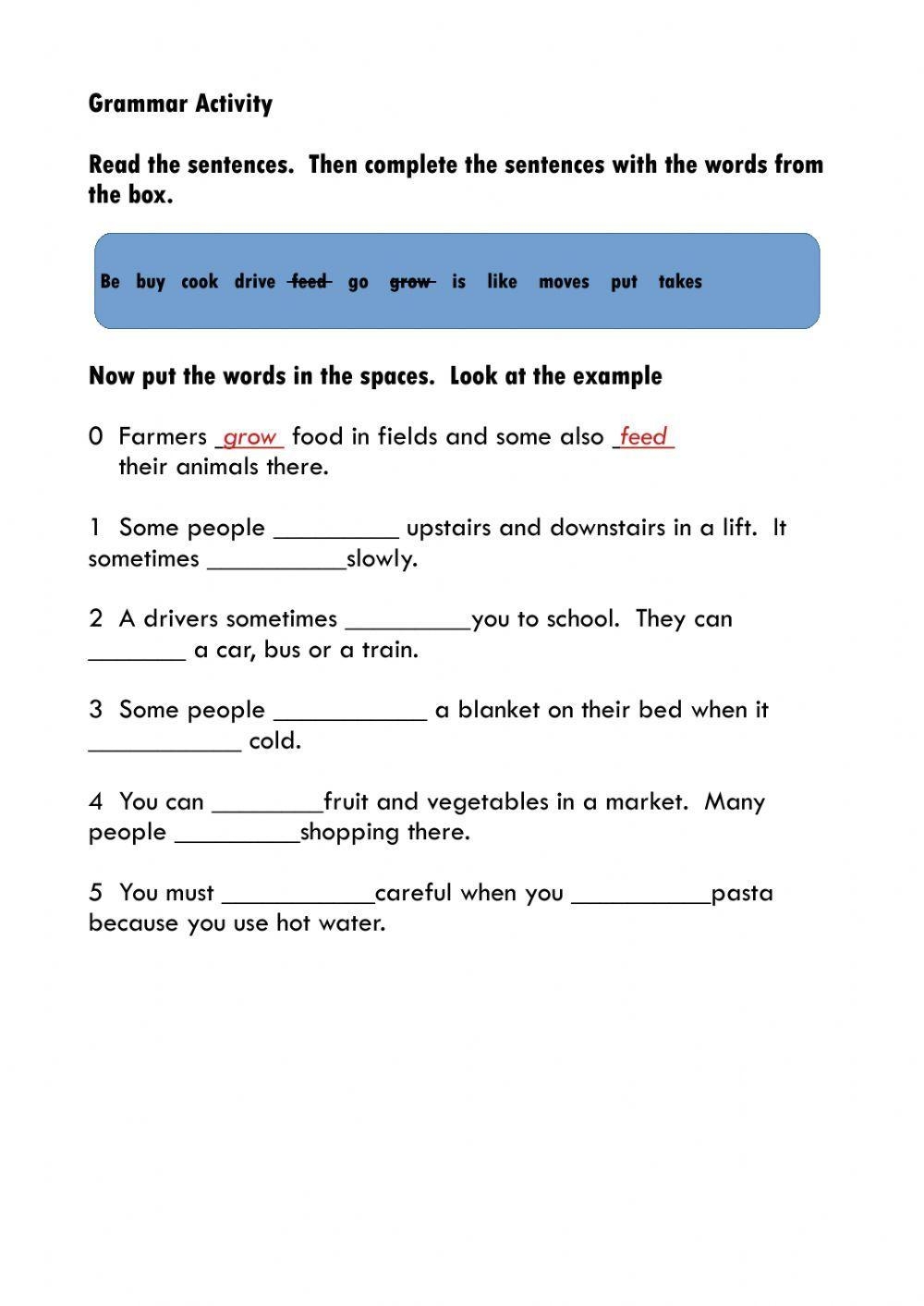 Movers Grammar 1 Free Interactive Worksheets 543370 Movers Grammar 1 Free Interactive Worksheets 543370