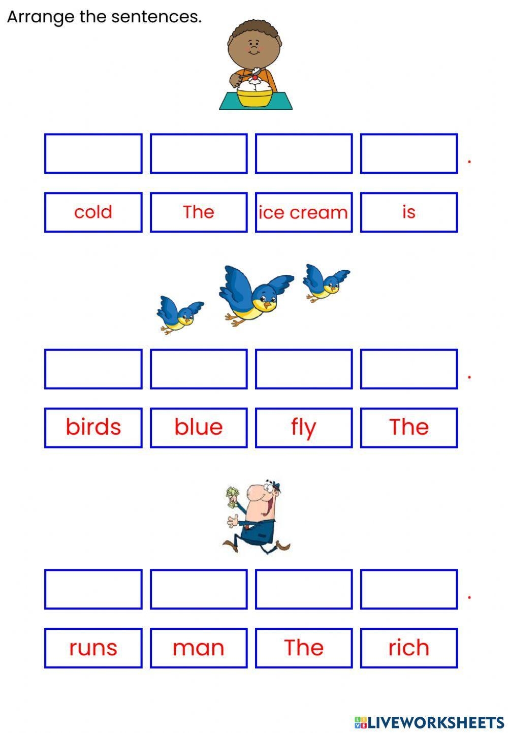 Grammar Worksheets Nouns Verbs And Adjectives