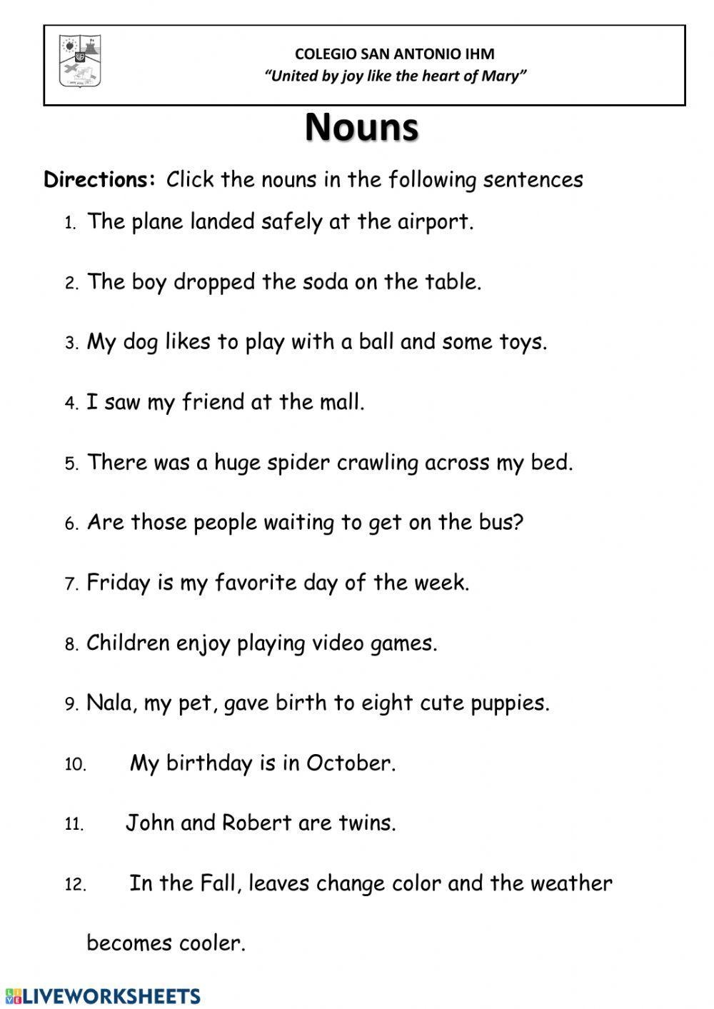 Year 3 English Grammar Worksheets Year 3 English Grammar Worksheets