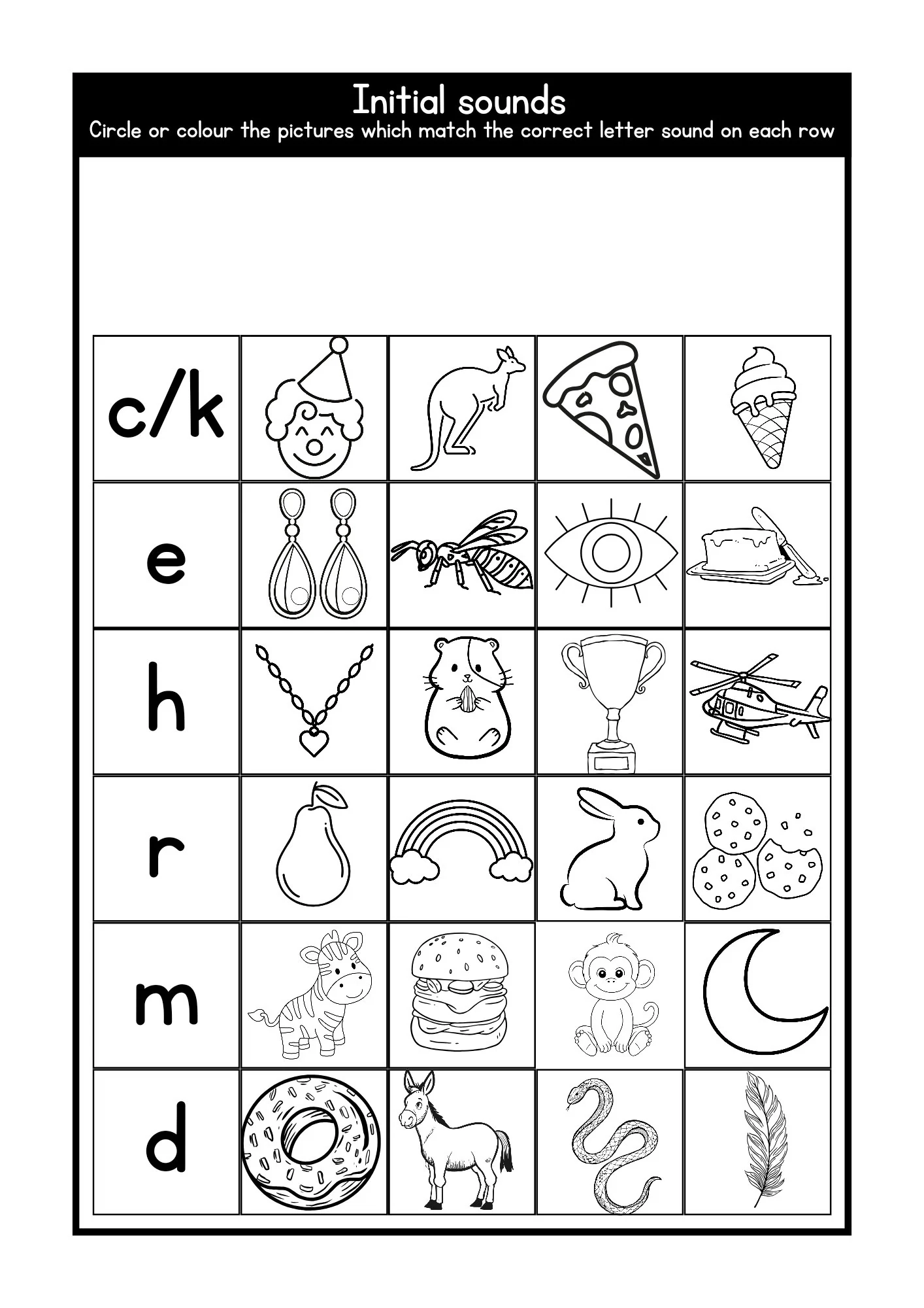 Phonics Group 2 CKEHRMD Worksheets Letter Sounds CVC Words Jolly Phonics Activities Home Learning Resource Classroom Resources Etsy