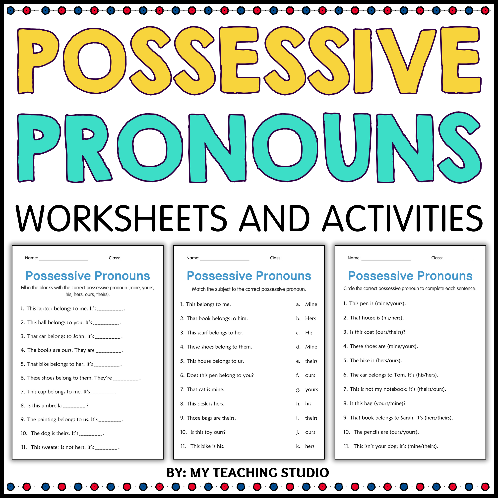 I Or Me Grammar Worksheet