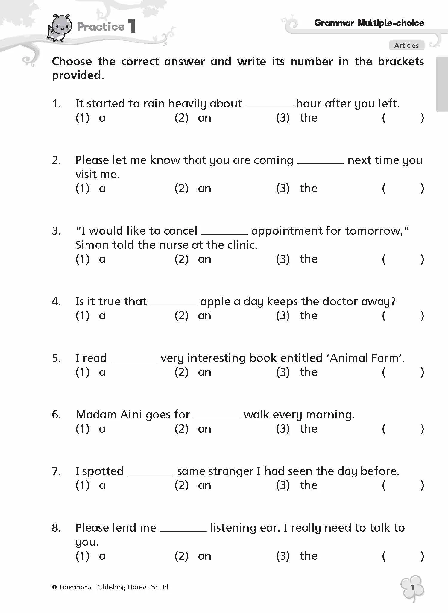 Primary 4 Complete Practice Book Grammar Vocabulary And Comprehension Popular Book Company Pte Ltd