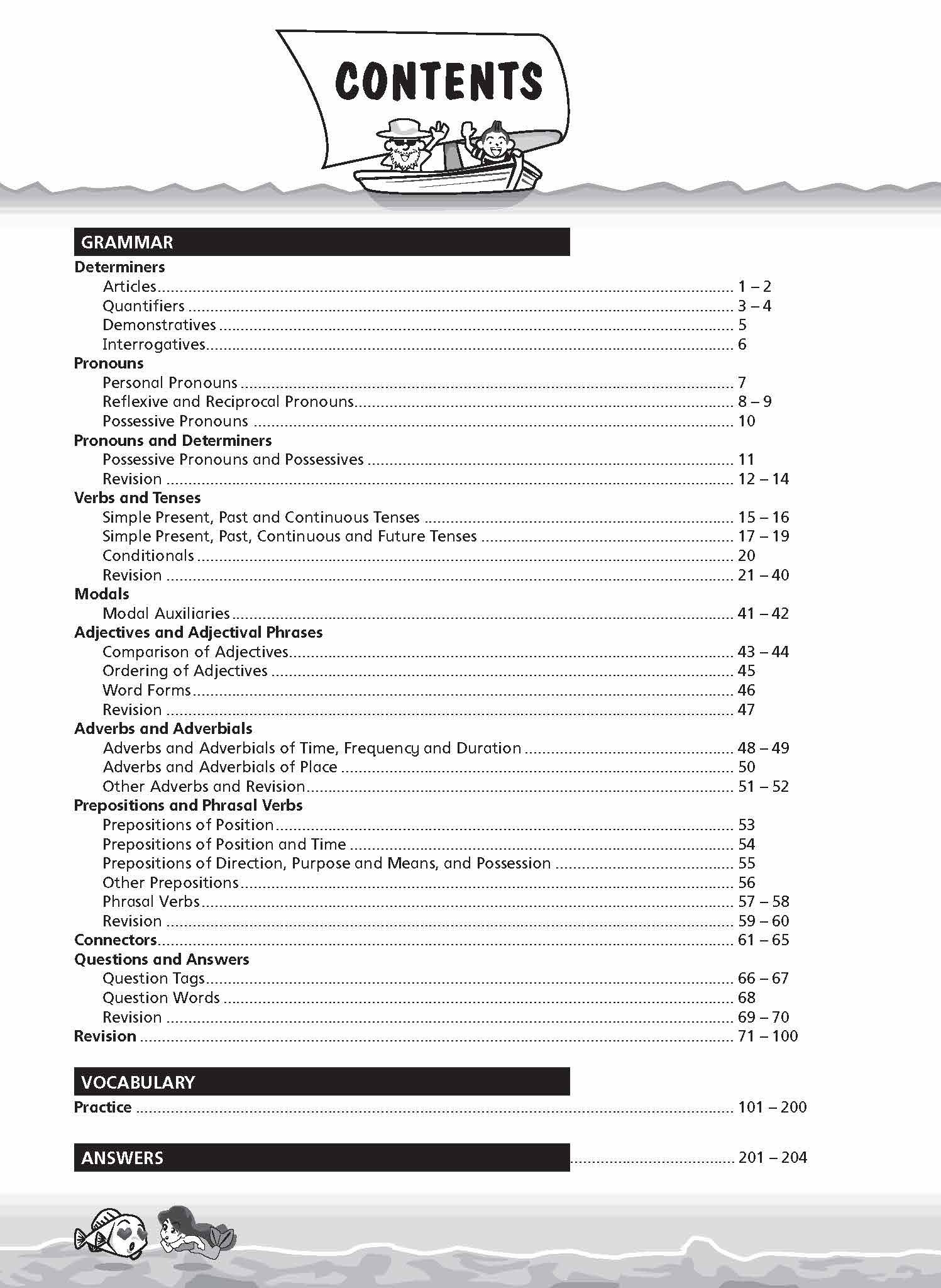 Primary 4 English Grammar Worksheets