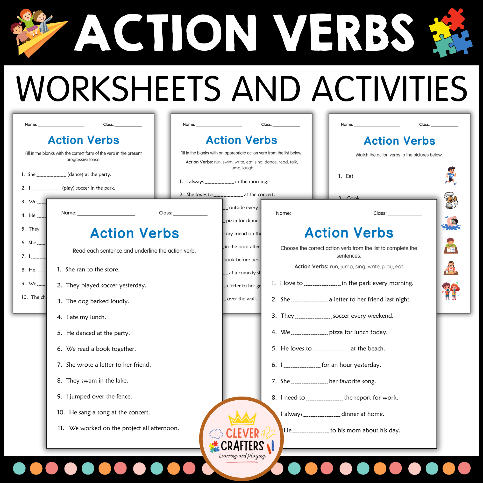 Grammar Fun Activity Worksheet