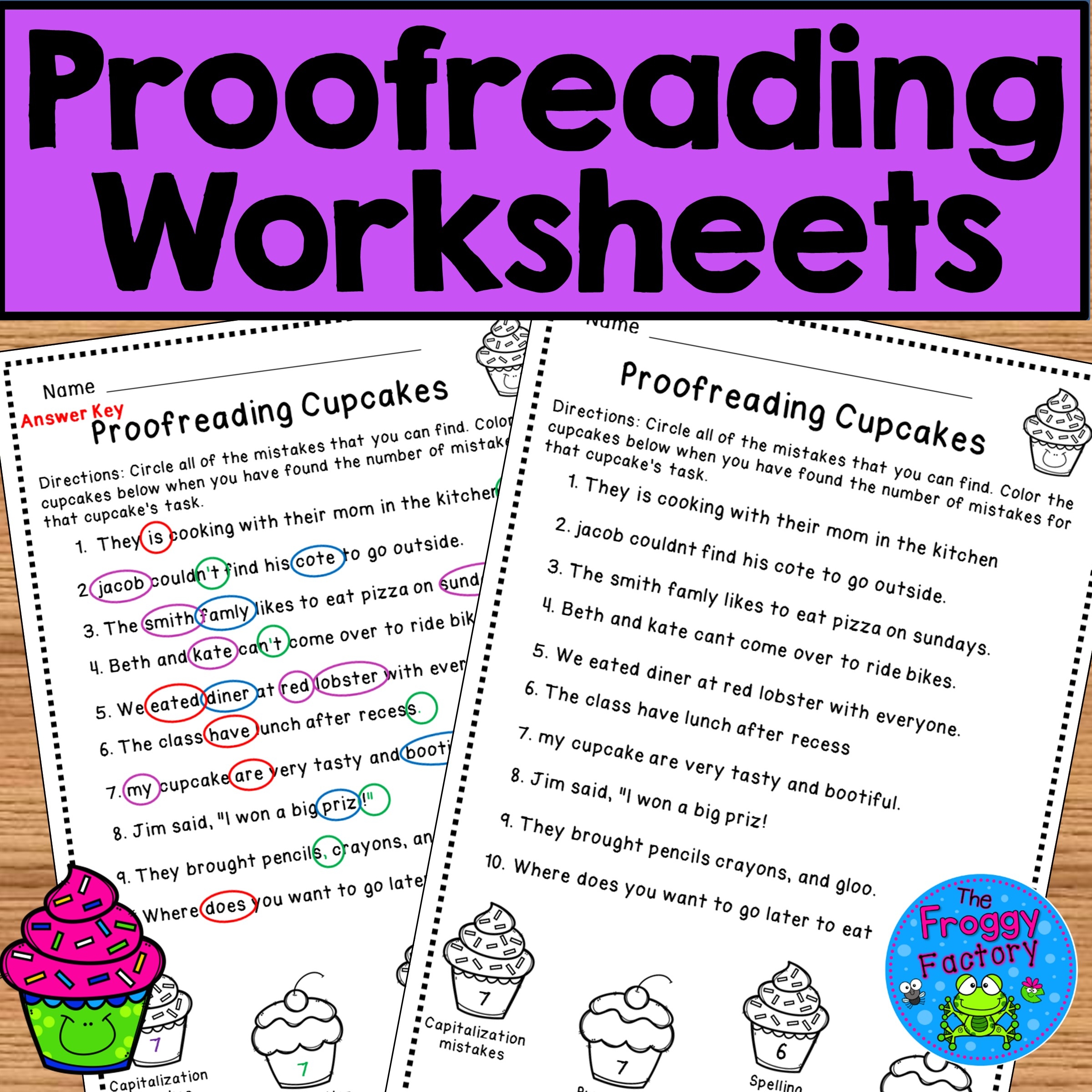 Proofreading Worksheets Editing Practice Classful Proofreading Worksheets Editing Practice Classful