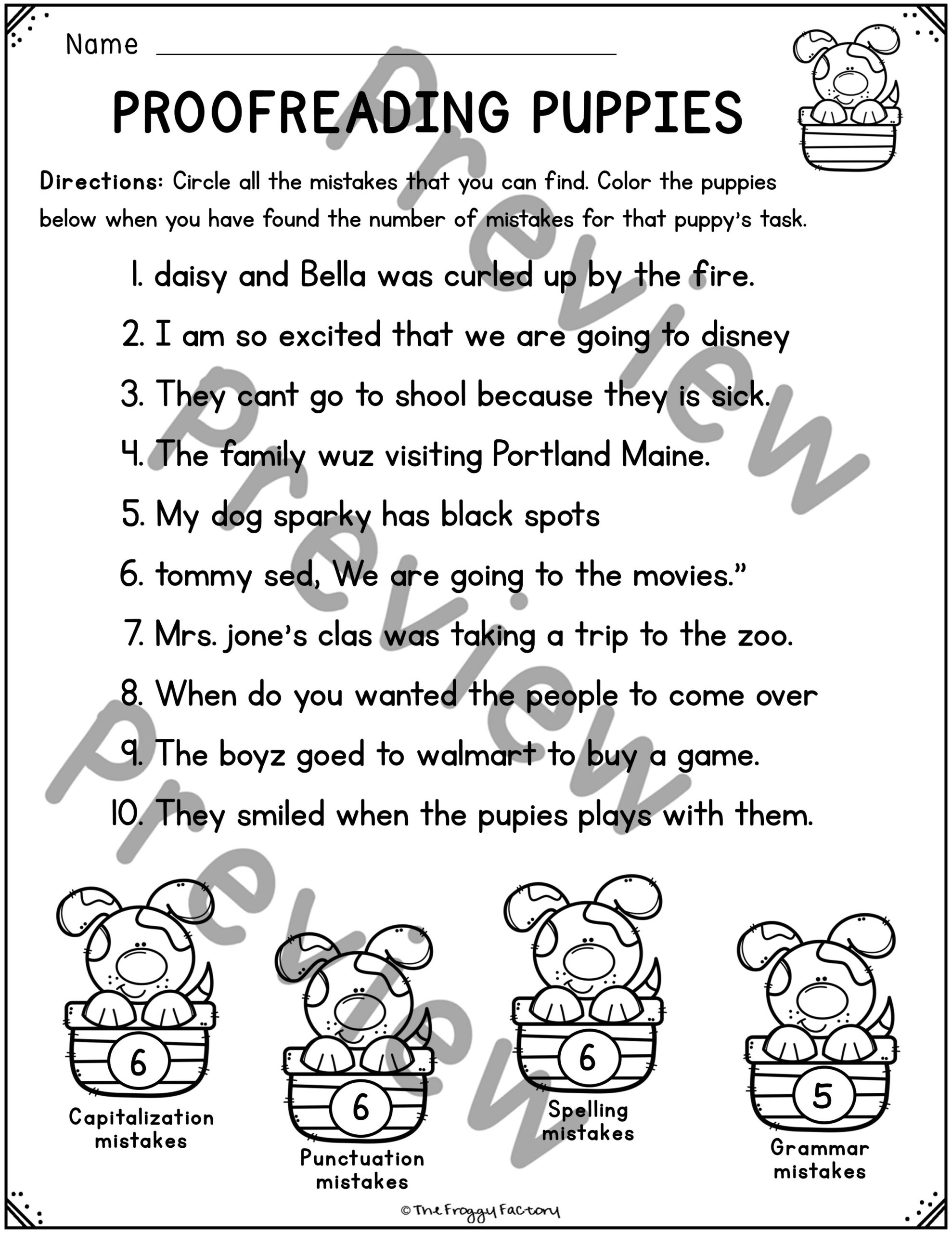 Proofreading Worksheets Editing Practice Made By Teachers