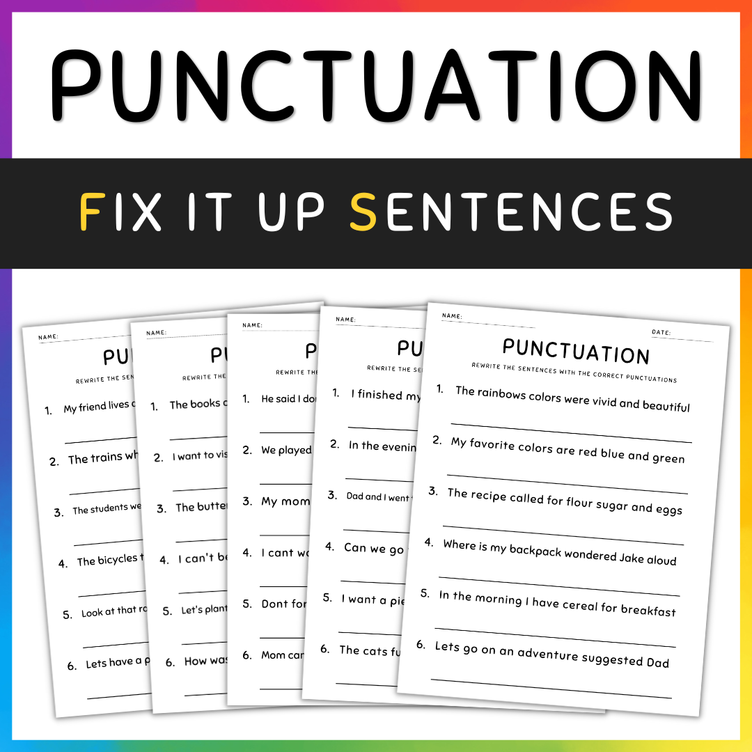 Fixing Grammar Worksheets Fixing Grammar Worksheets
