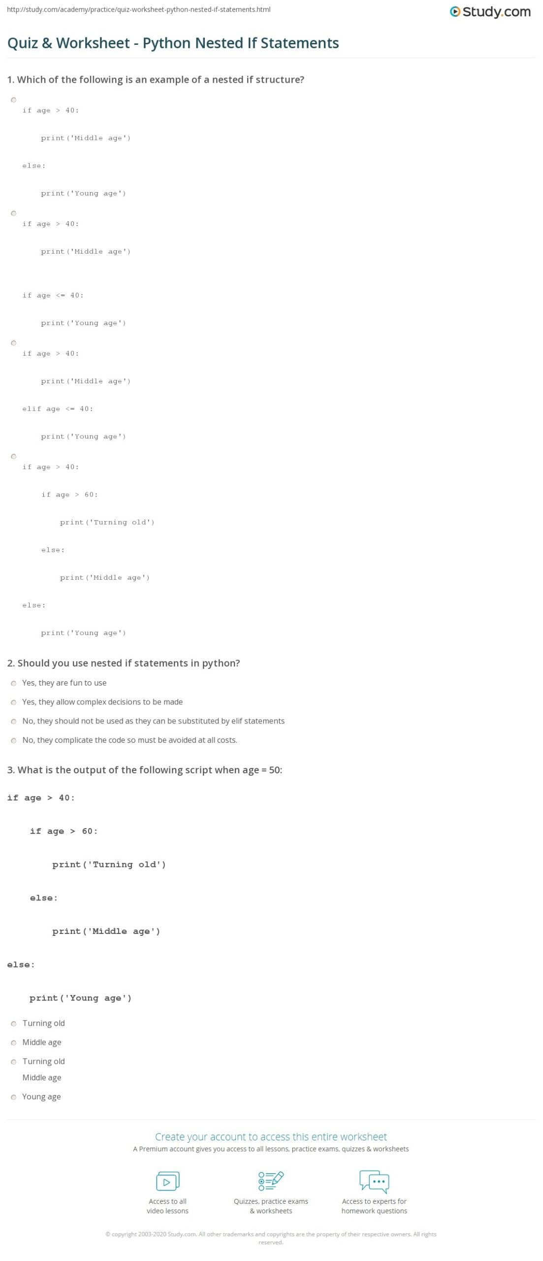 If Then Statements Grammar Worksheets